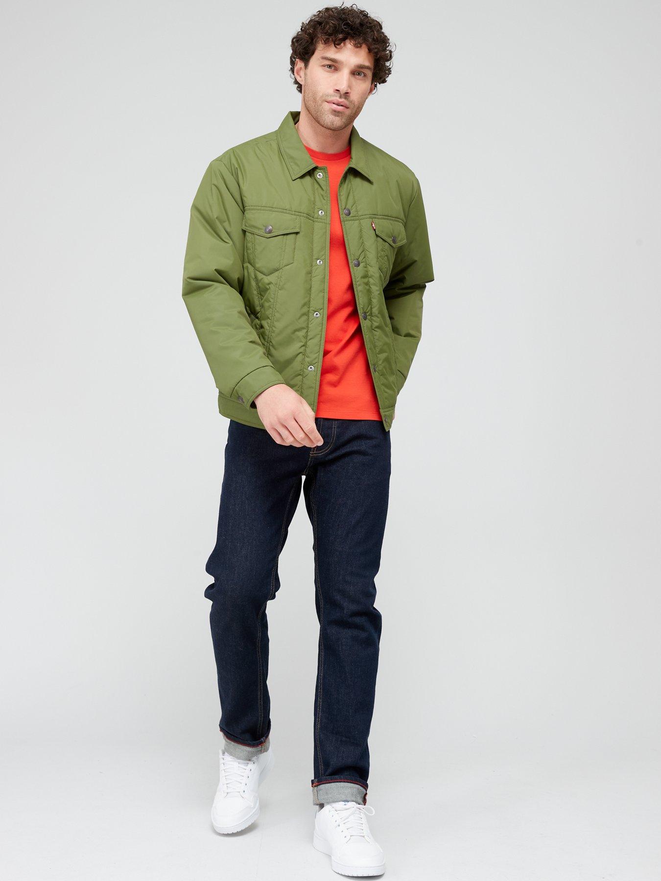 Levi's Relaxed Fit Padded Truck Jacket - Green