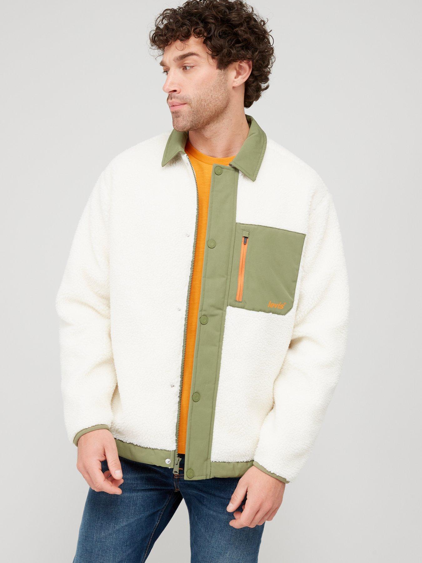 Fleece levi jacket deals