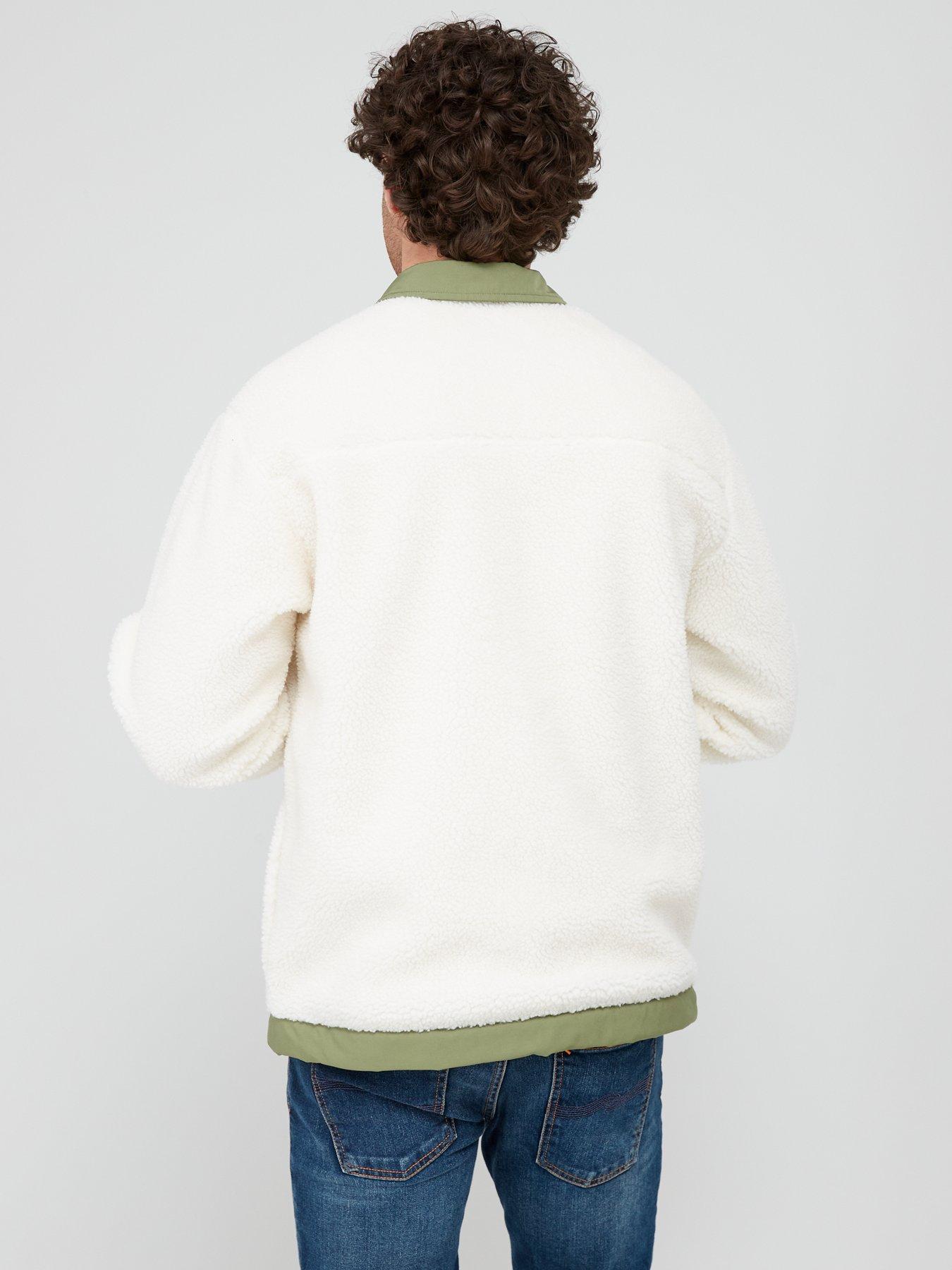 Levis white sherpa store jacket