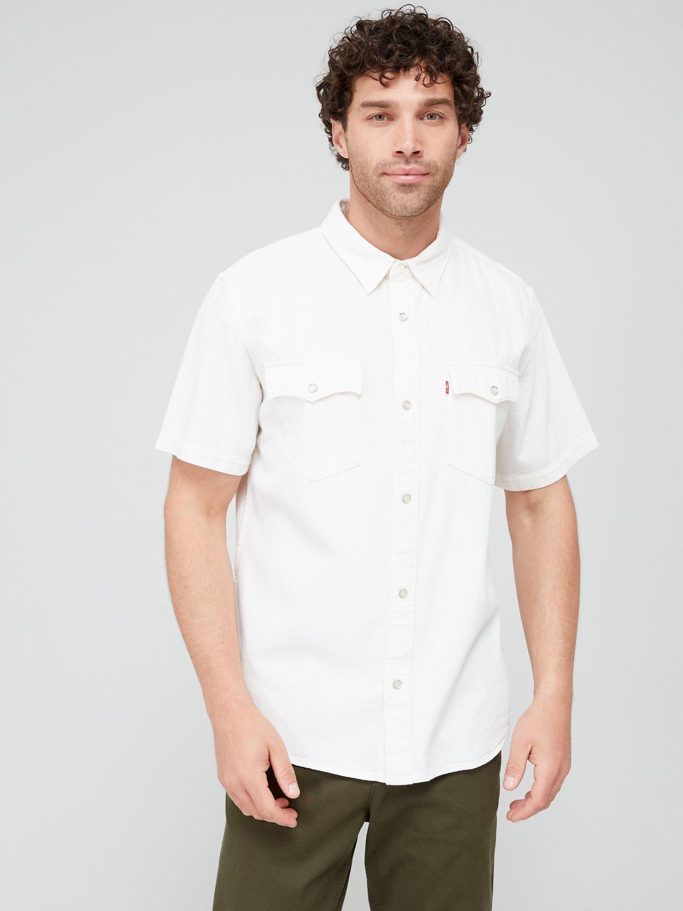 Levi's short sleeve shirts on sale mens