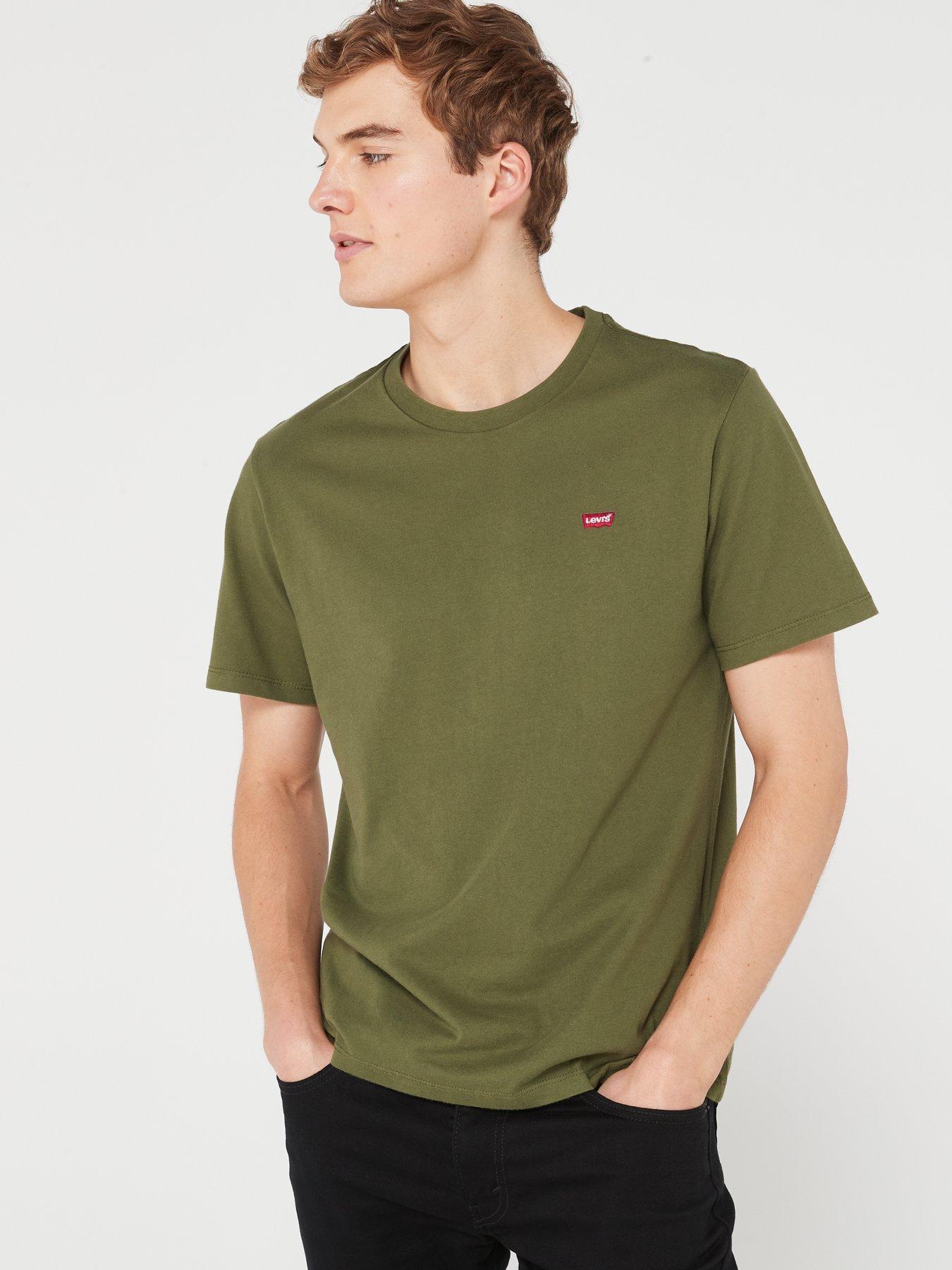 Levi's olive outlet green t shirt