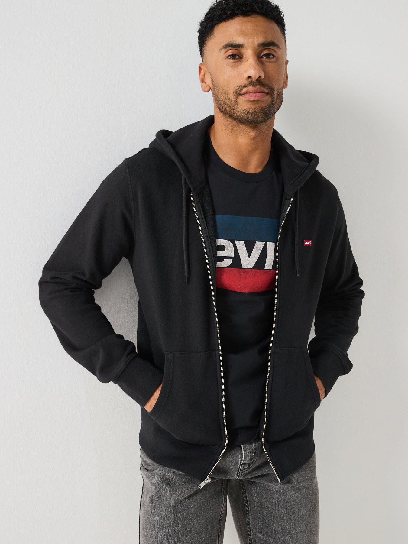 Levi's New Original Zip Through Hoodie - Black