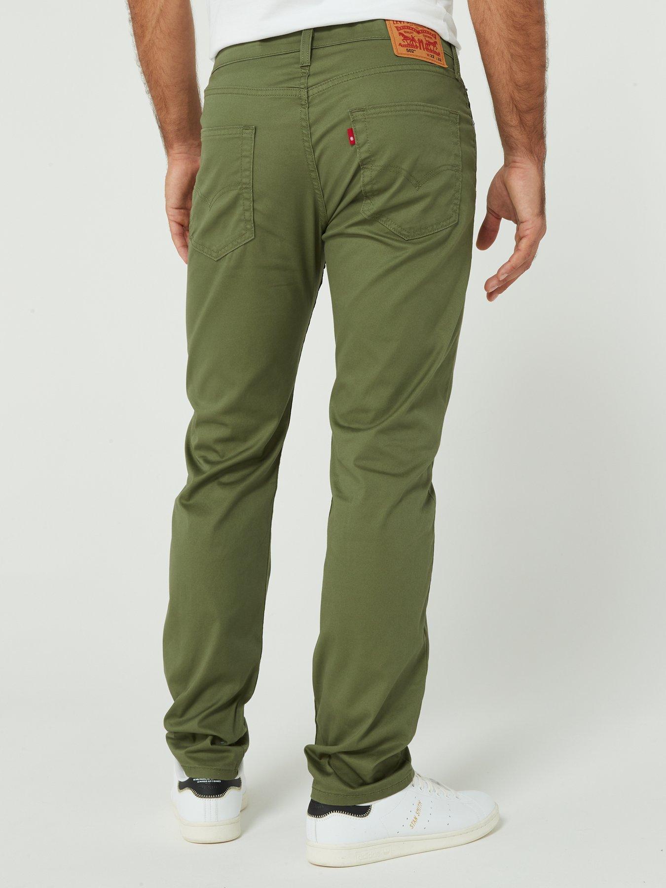 Levi's 502™ Tapered Fit Jeans - Bluish Olive - Green | littlewoods.com