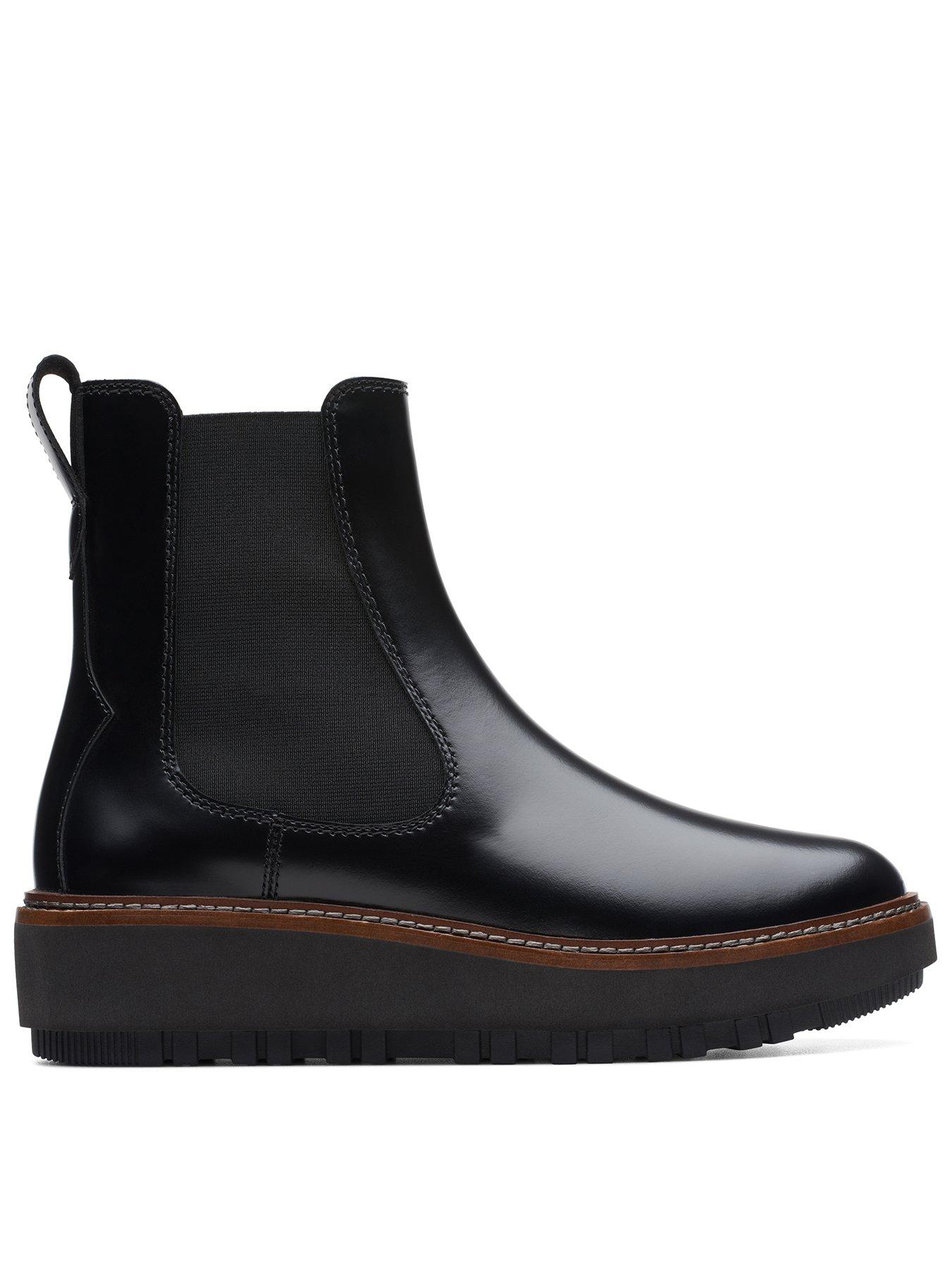 OriannaW Up Boots Black Leather