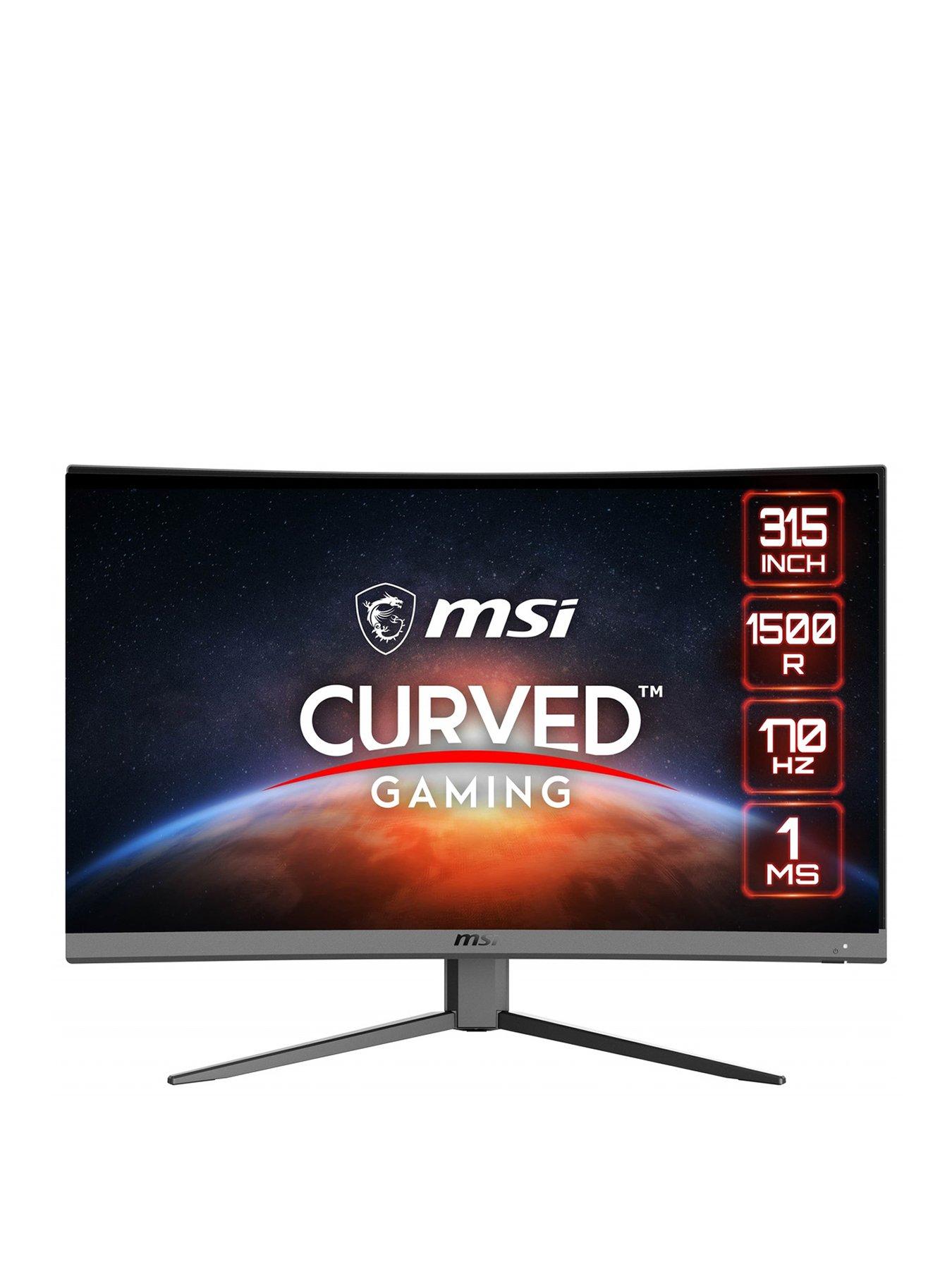 MSI G32CQ4 E2 32in - QHD - 165Hz - 1ms - HDR Ready - AMD Freesync Premium - 1500R Curved Gaming Monitor