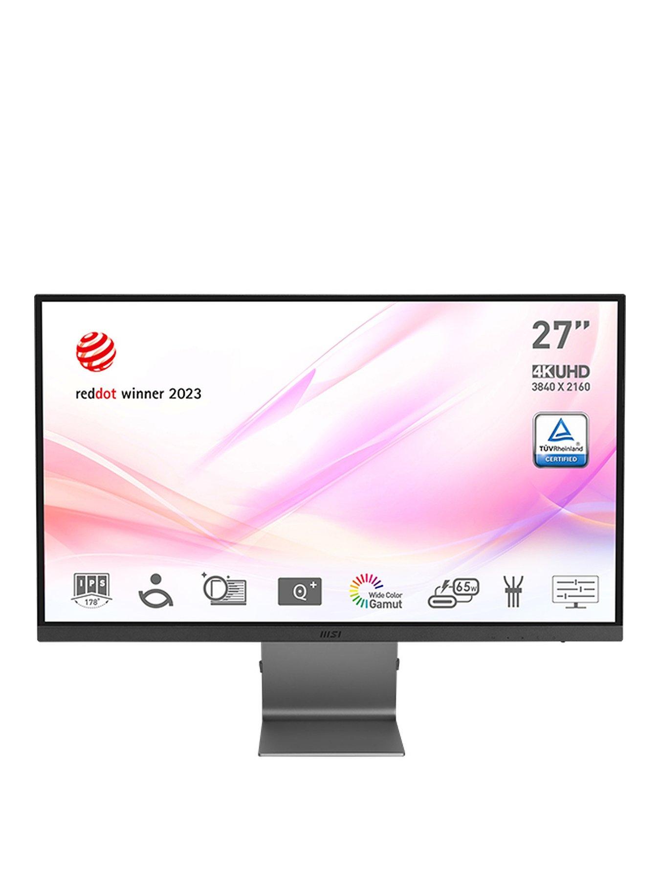 Image 1 of 7 of MSI Modern MD271UL 27 Inch, 4K UHD, 60Hz, IPS, USB Type-C, Flat Monitor