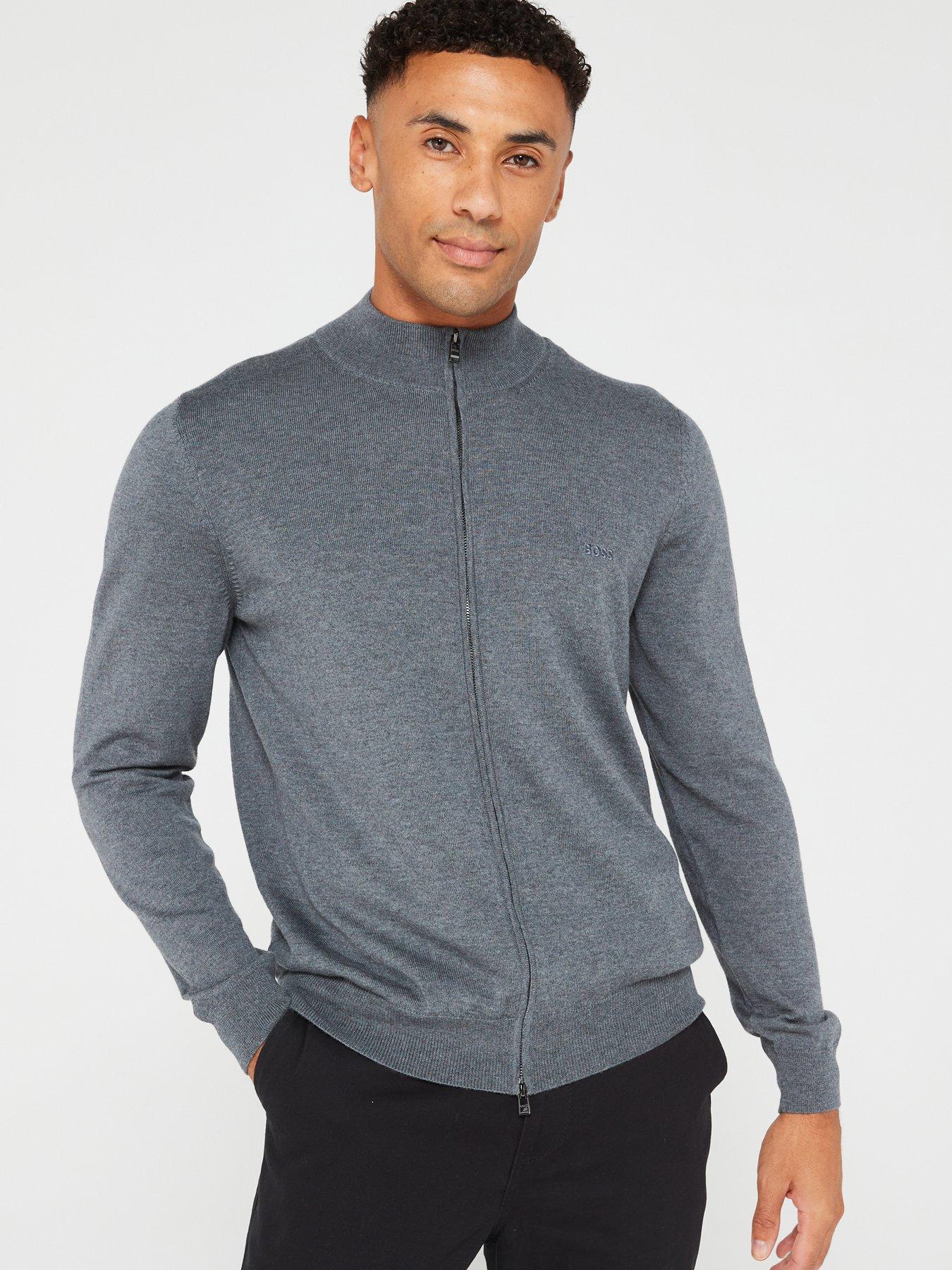 undefined Balonso-l Zip Thru Cardigan - Grey