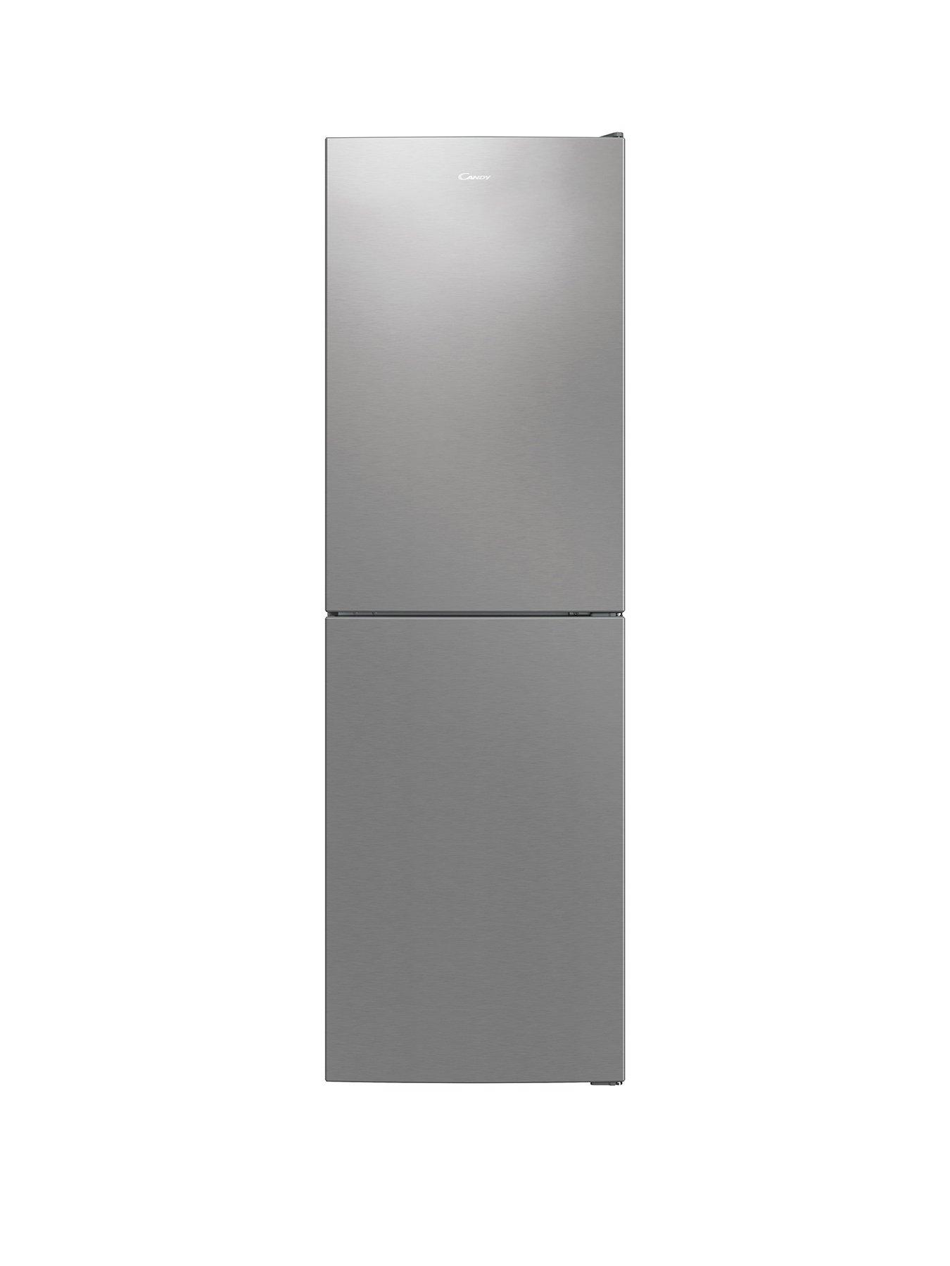 Candy CCT3L517FSK Low Frost Freestanding Fridge Freezer Silver