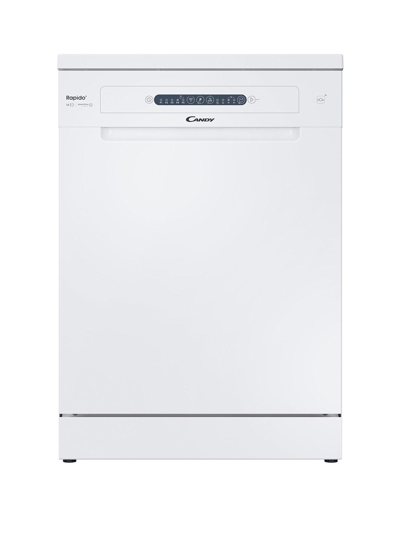 undefined CF3E9L0W-80 13 place full size Freestanding Dishwasher with WIFI - White