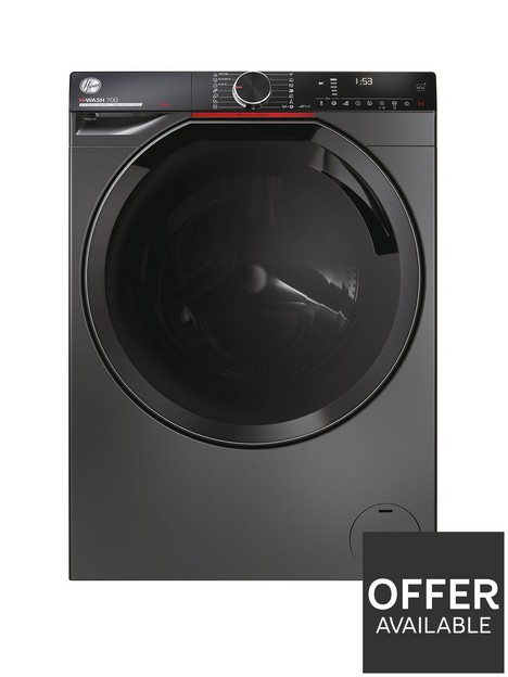 hoover-h-wash-700-h7w-69mbcr-80-9kg-1600-rpm-freestanding-washing-machine-a-rated-graphite-with-chrome-door