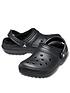 image of crocs-mens-classic-lined-clog-black