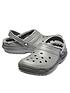  image of crocs-mens-classic-lined-clog-grey