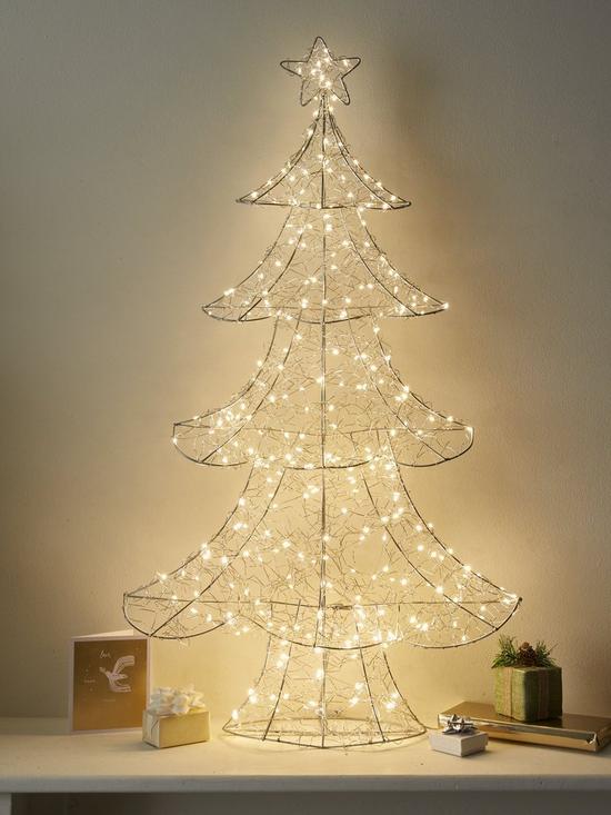 front image of three-kings-led-christmas-tree-light-ndash-90-cm