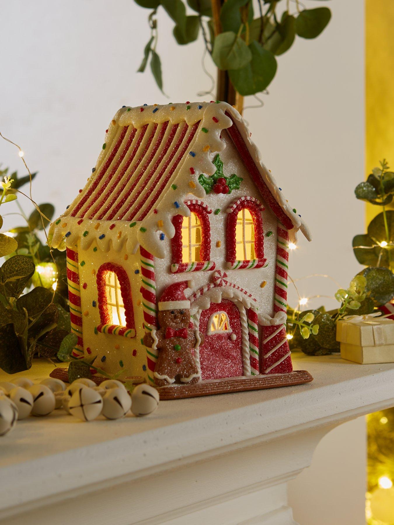 undefined Gingerbread House Christmas Decoration - 20 x 14 cm