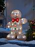  image of three-kings-gingerbread-man-battery-operatednbspacrylic-outdoor-christmasnbsplight-45-cm
