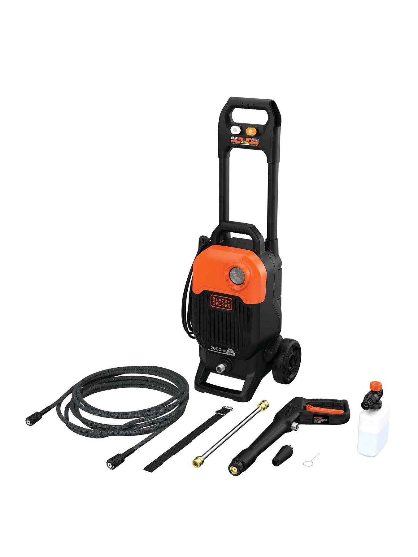  HOTO 20V Cordless Power Washer Pro, Portable Power Cleaner,  USB-C Rechargeable, 5-in-1 Nozzle, 2.5Ah Battery, 290 Psi for Washing  Car/Fence/Floor Cleaning/Watering : Patio, Lawn & Garden