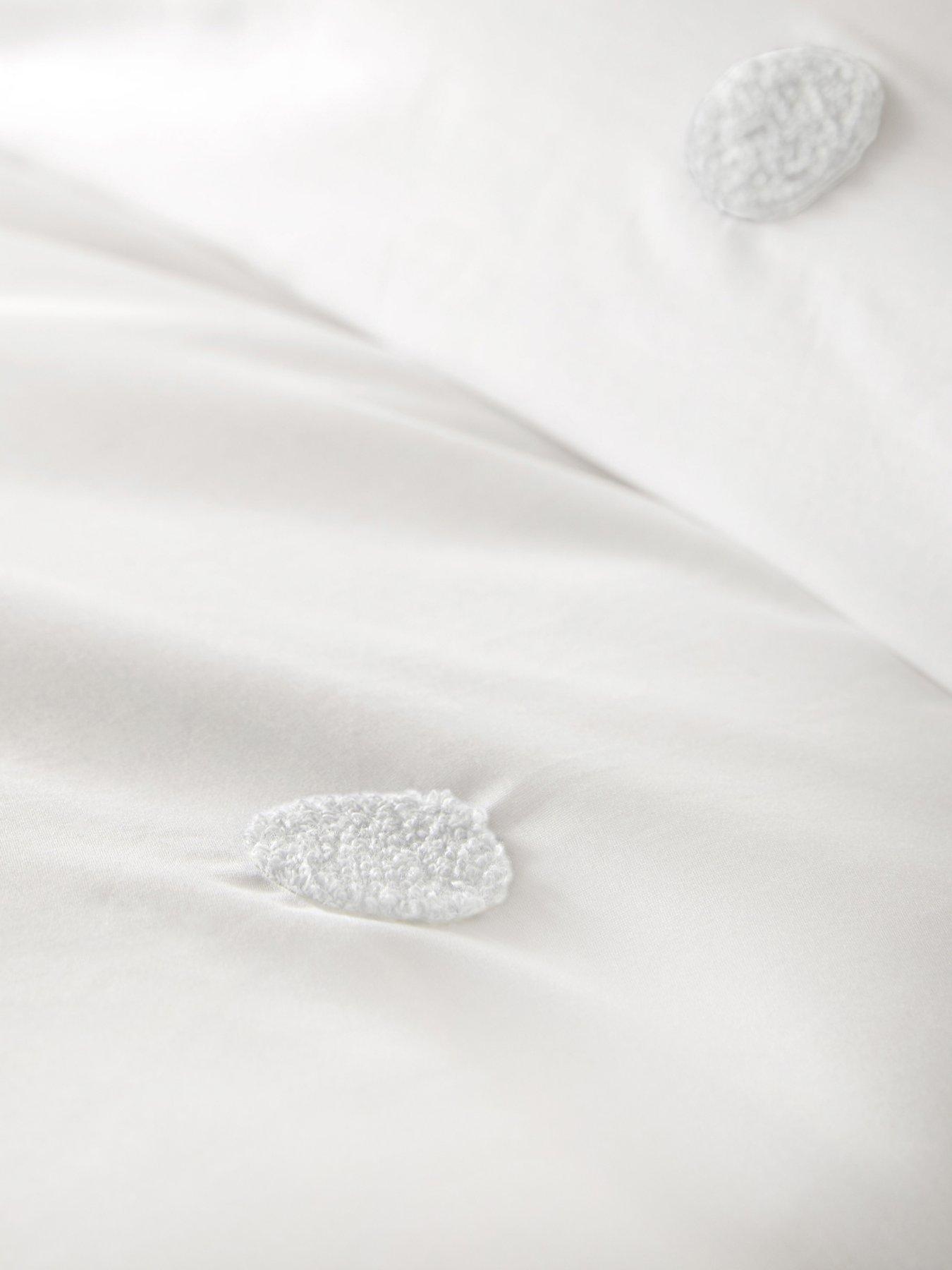  image of appletree-100-cotton-dot-garden-duvet-set