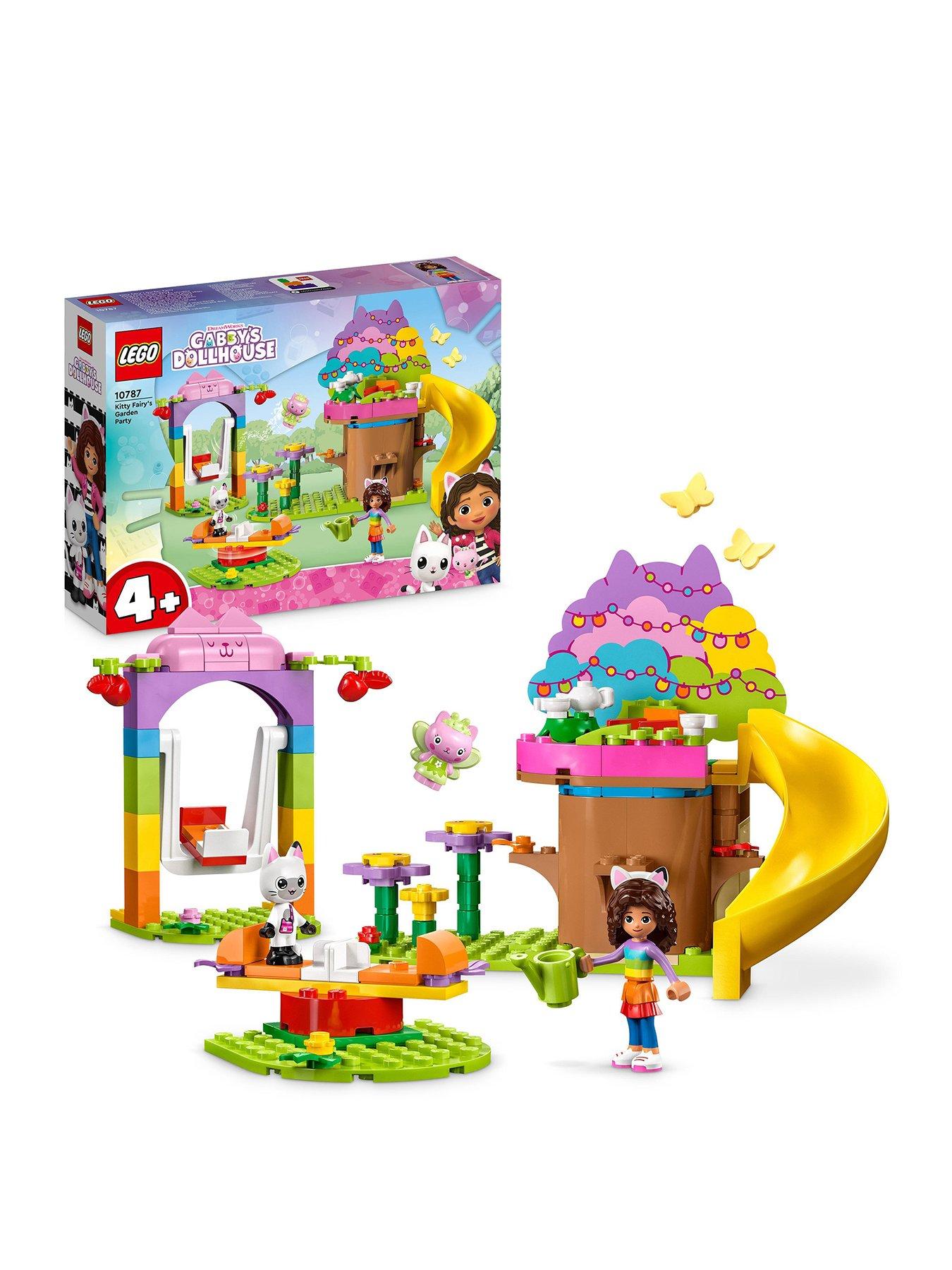LEGO 10785 Gabby's Dollhouse Bakey with Cakey Fun Toy with Gabby and Cakey  Cat Figures, Kitchen Playset with Cupcake to Decorate plus Accessories