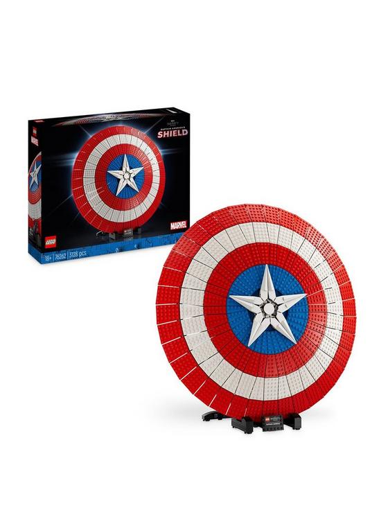 stillFront image of lego-super-heroes-captain-americas-shield-avengers-set-76262