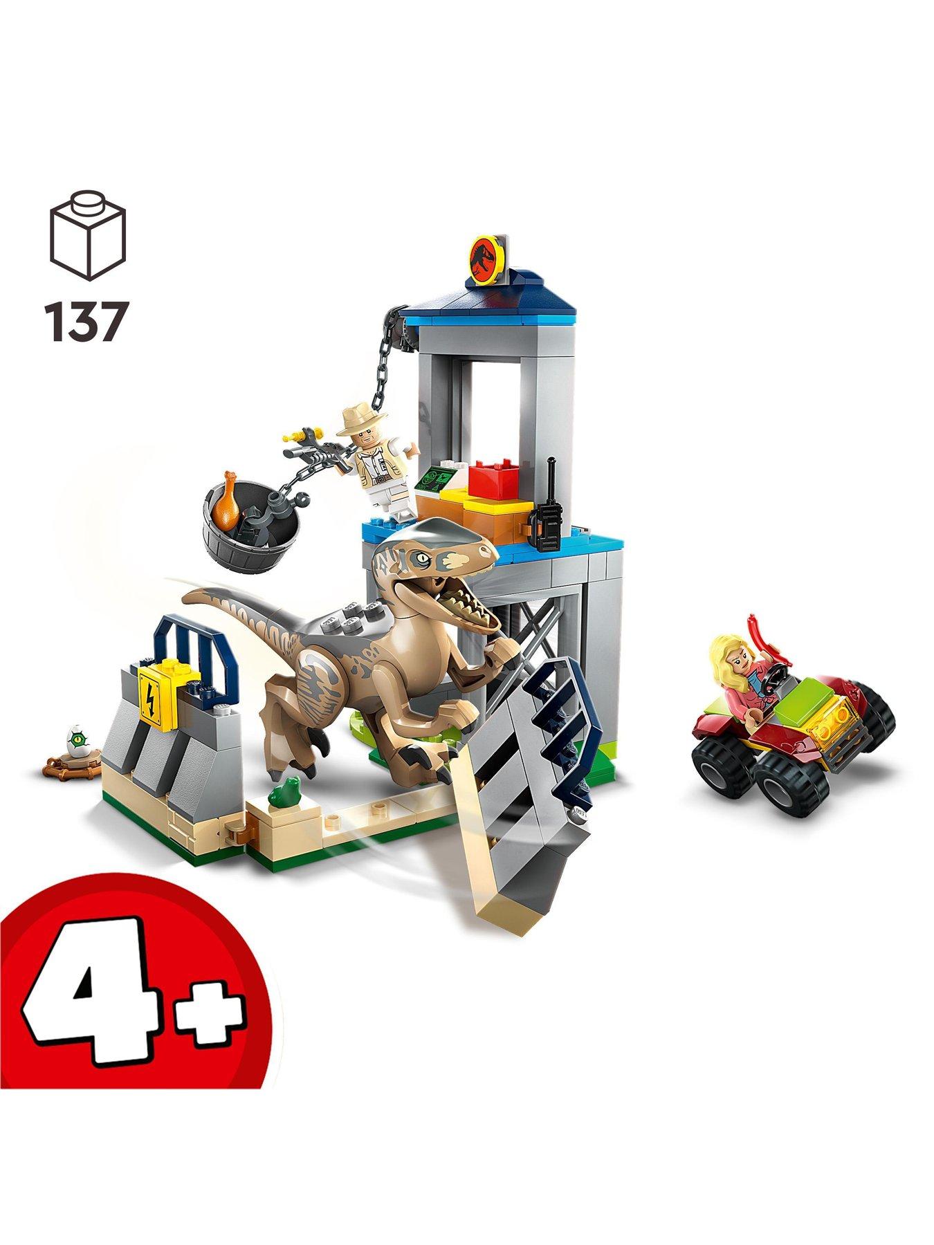 Lego jurassic discount world velociraptor sets