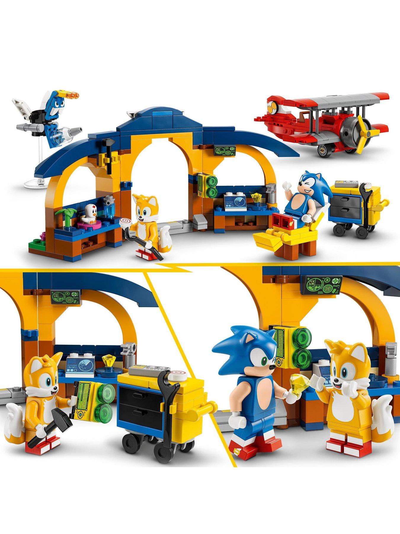 Tails' Workshop and Tornado Plane 76991 | LEGO® Sonic the Hedgehog™ | Buy  online at the Official LEGO® Shop US