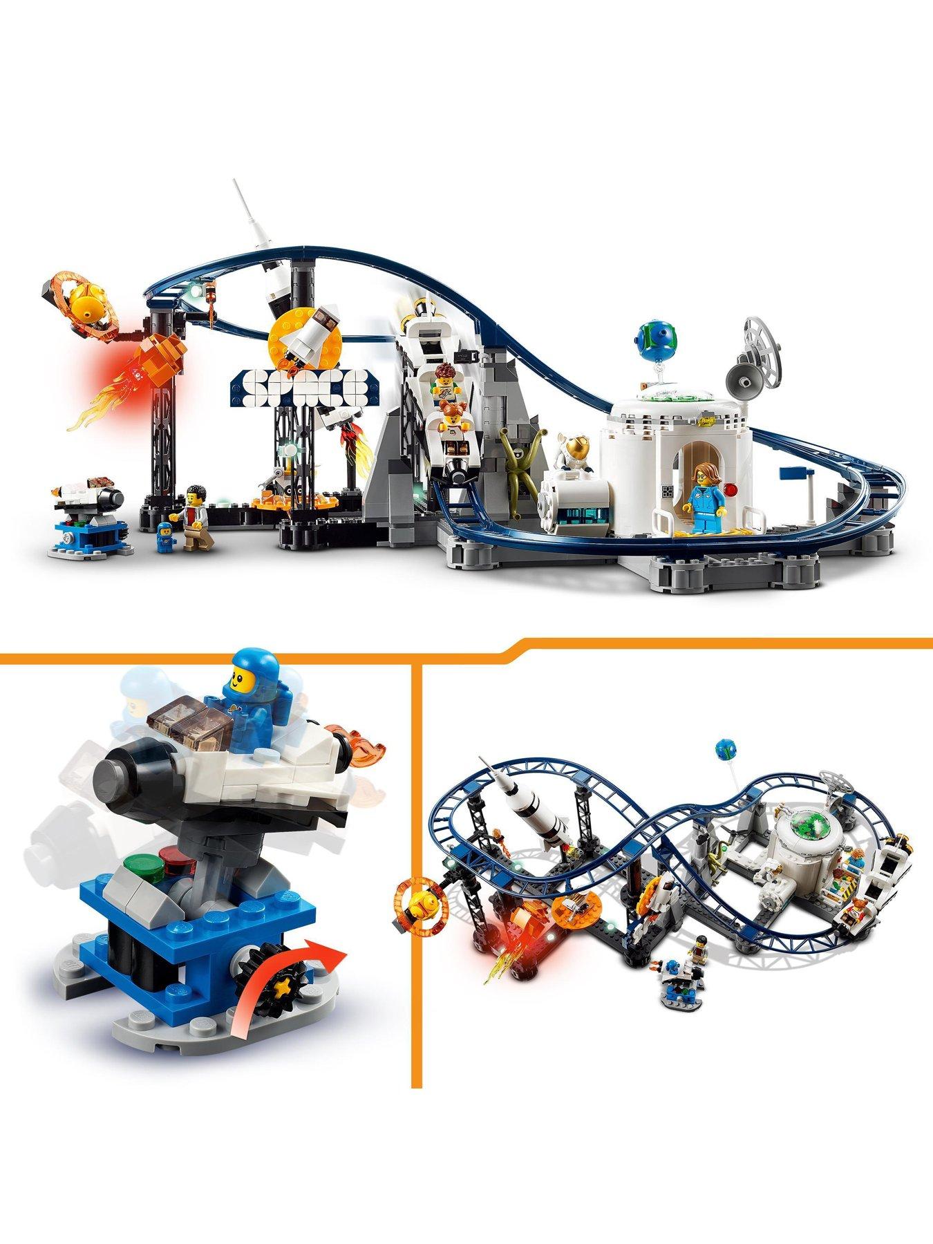 LEGO Creator 3in1 Space Roller Coaster Set 31142 littlewoods