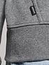  image of superdry-vintage-logo-embroidered-zip-hoodie-grey