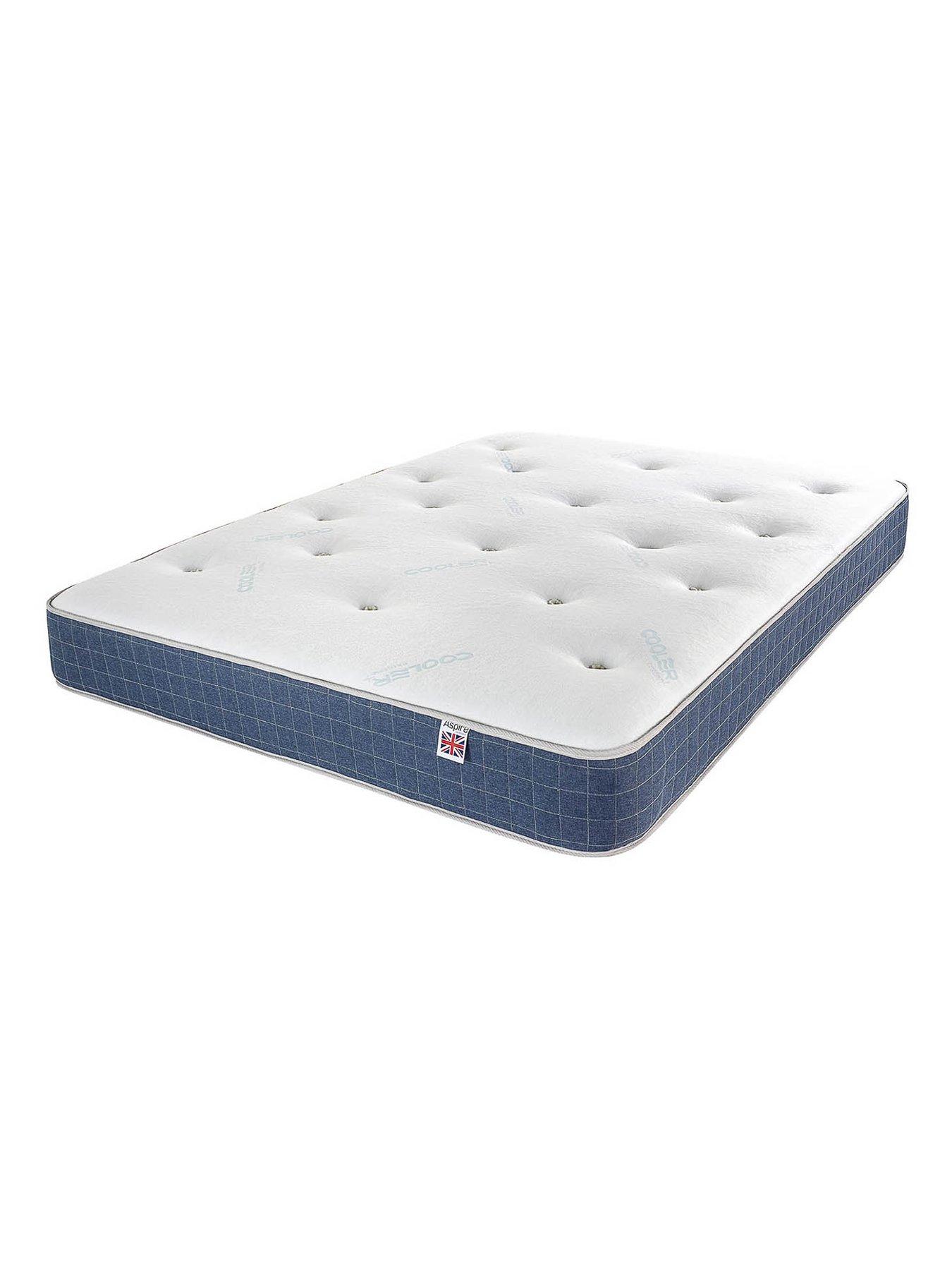  image of aspire-temperature-control-range-true-hybrid-natural-and-memory-pocket-mattress