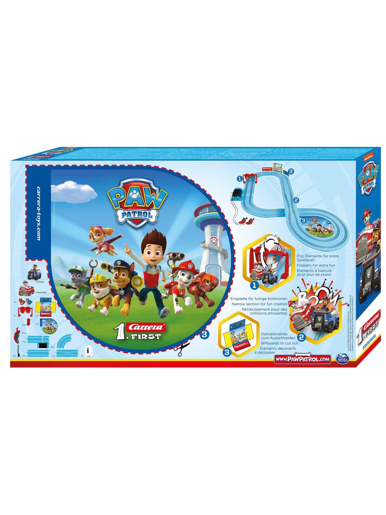 Image 2 of 6 of Paw Patrol Chase &amp; Marshall Track Patrol&nbsp;- FIRST Slot Racing Set