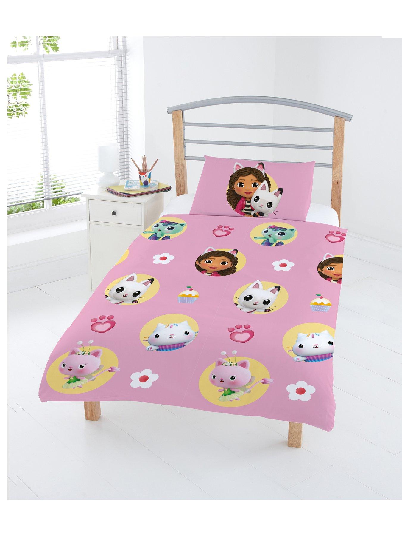 Gabbys Dollhouse Gabby and Friends Junior Duvet Cover Set - Pink