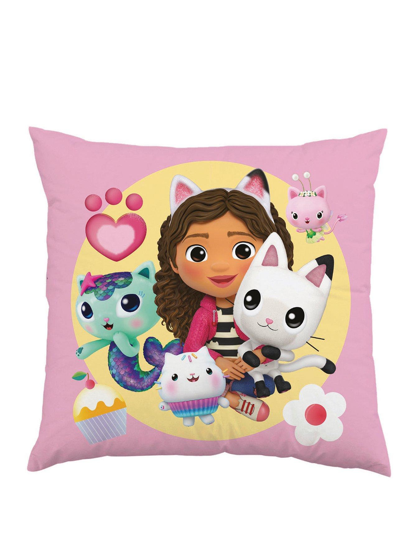 Gabbys Dollhouse Gabby & Friends Square Cushion | Littlewoods.com