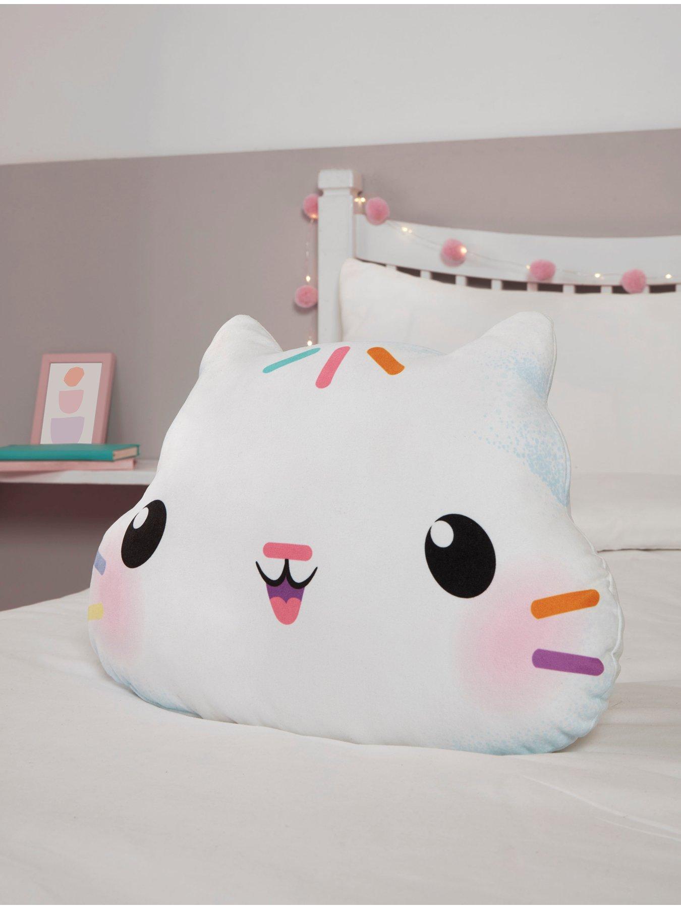 Image 4 of 5 of Gabbys Dollhouse Cakey Cat Shaped Cushion - Multi