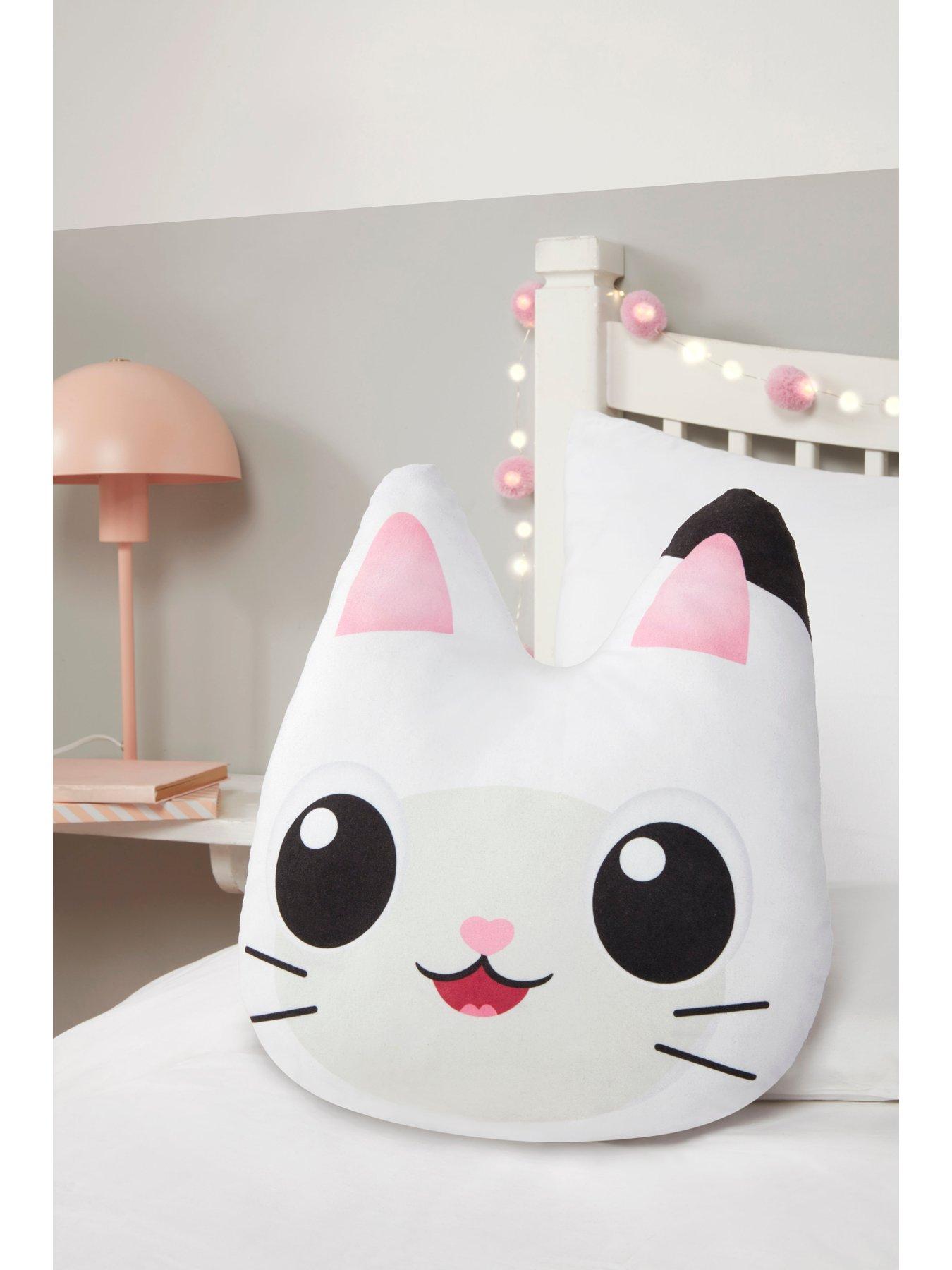 Image 5 of 5 of Gabbys Dollhouse Cakey Cat Shaped Cushion - Multi