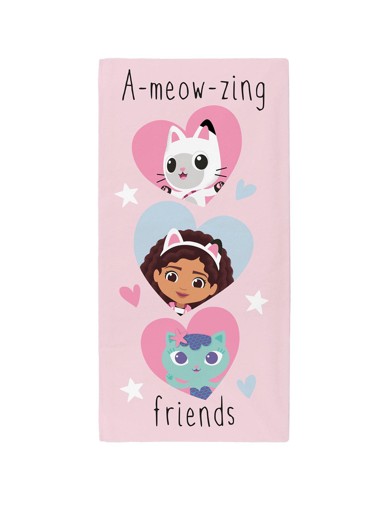 Image 2 of 2 of Gabbys Dollhouse A-Meow-Zing Friends Towel