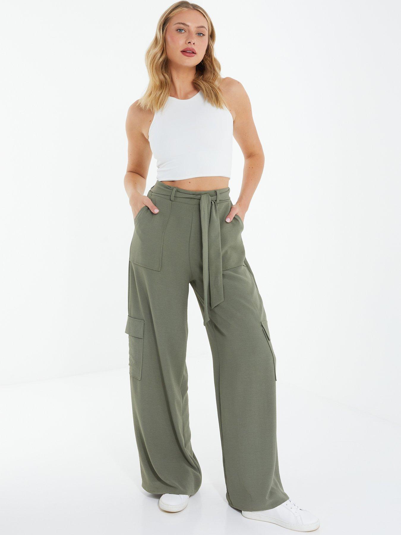 Quiz high waisted store trousers