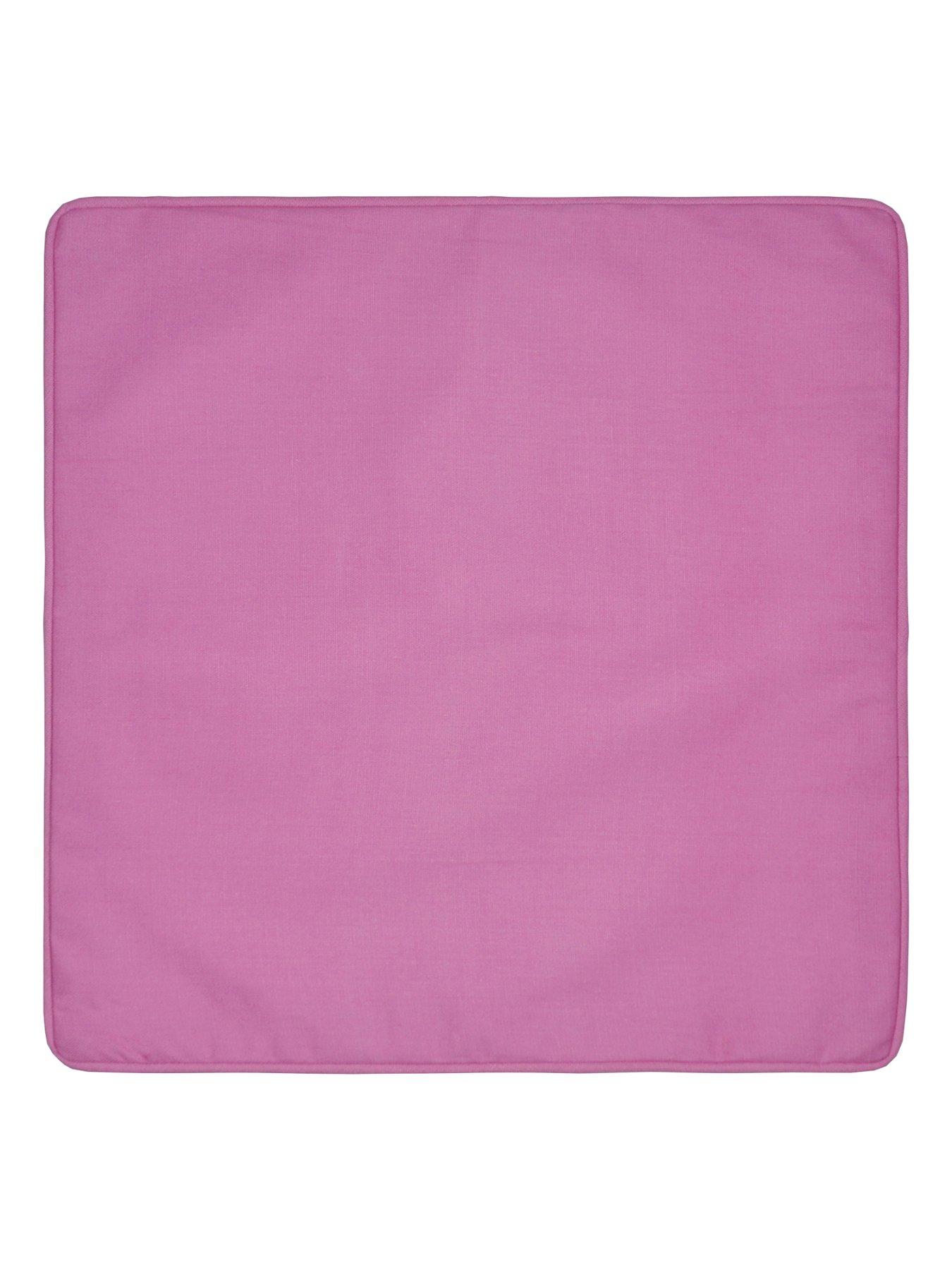 back image of fusion-plain-dye-outdoor-cushion-pink