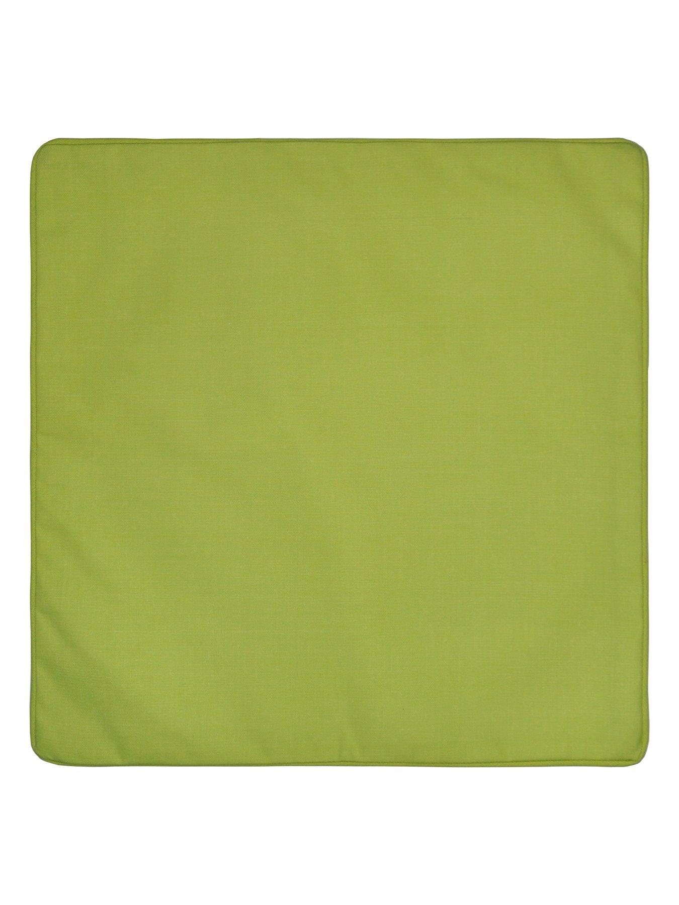  image of fusion-plain-dye-outdoor-cushion-lime-green
