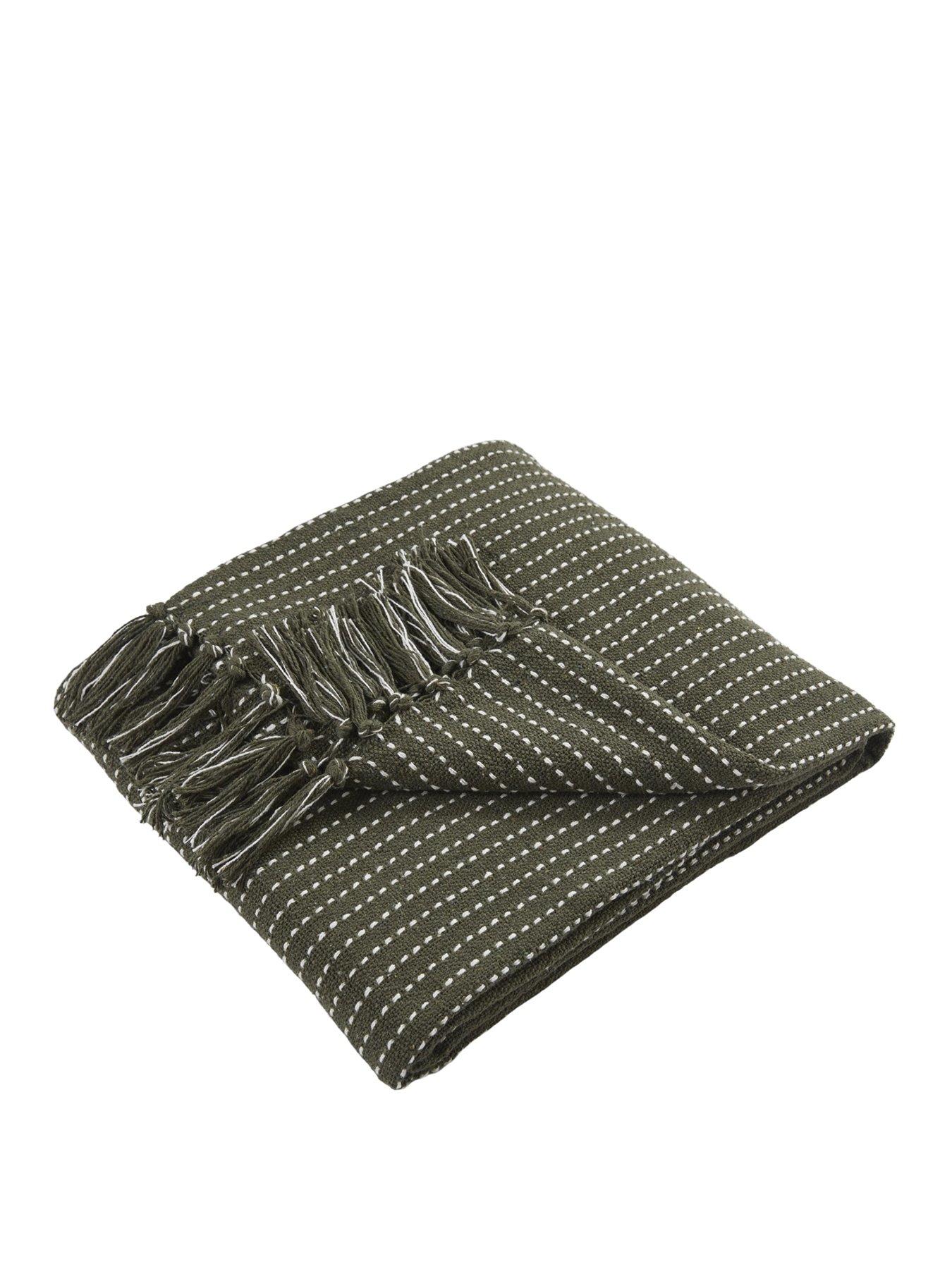  image of drift-home-quinn-throw-in-khaki