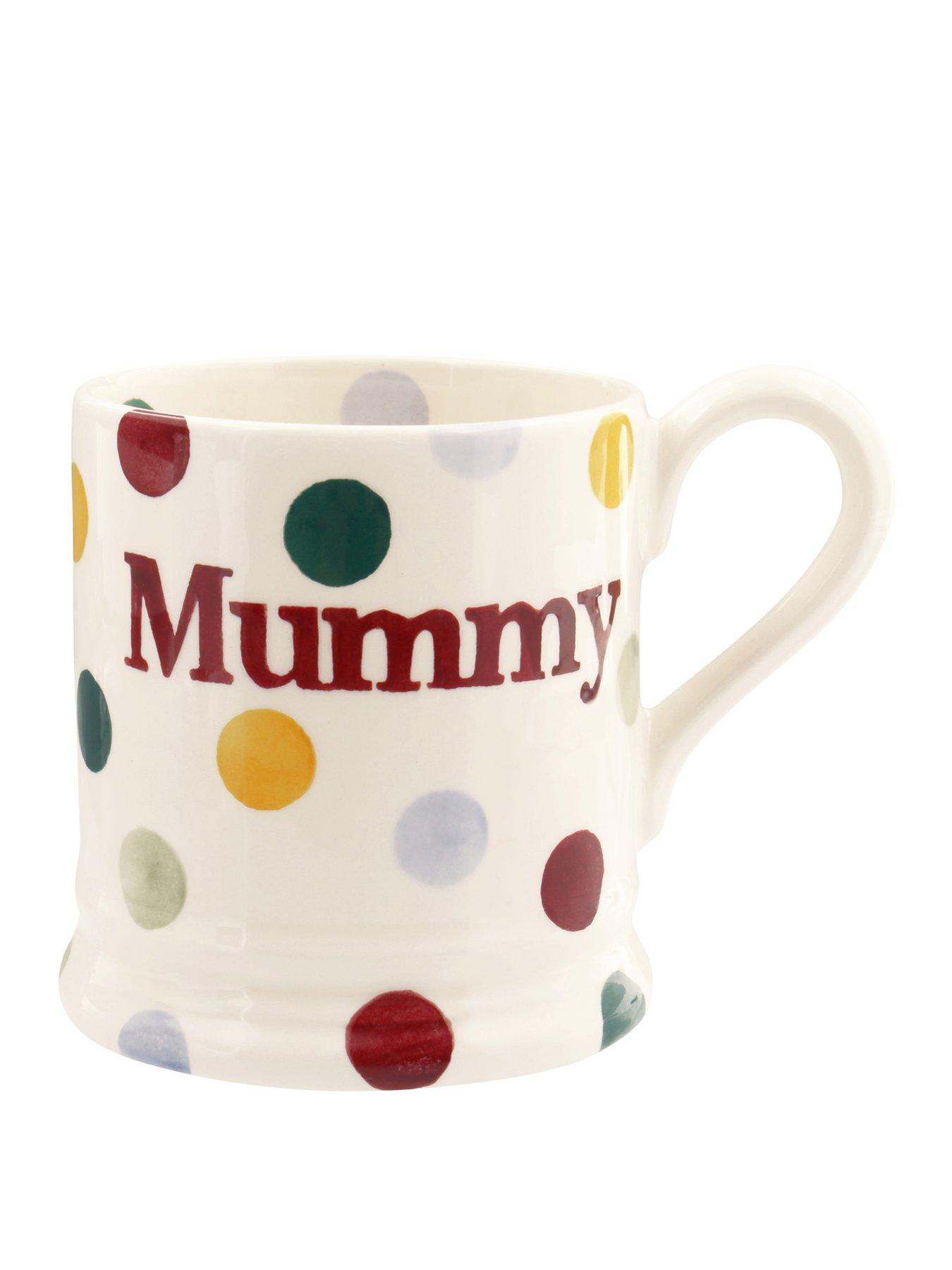 undefined Polka Dot Mummy 1/2 Pint Mug