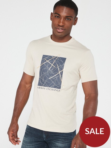 armani-exchange-placement-print-t-shirt-light-grey