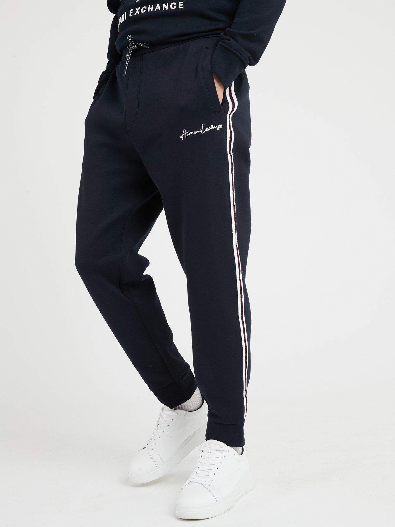 Armani tape joggers deals