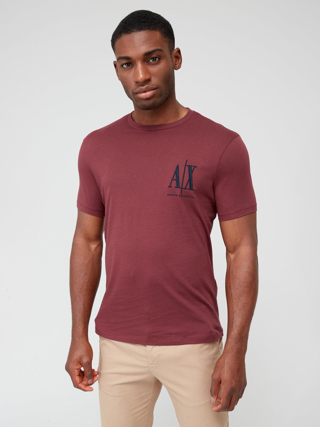 Red armani deals exchange t shirt