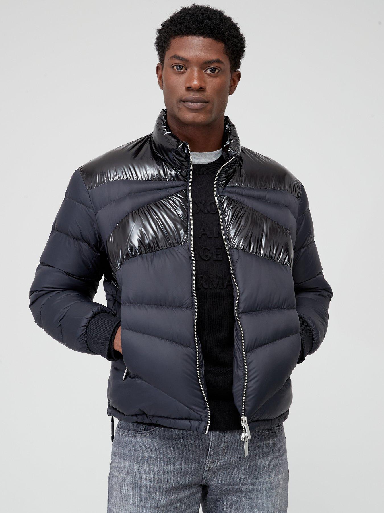 Black armani outlet exchange jacket