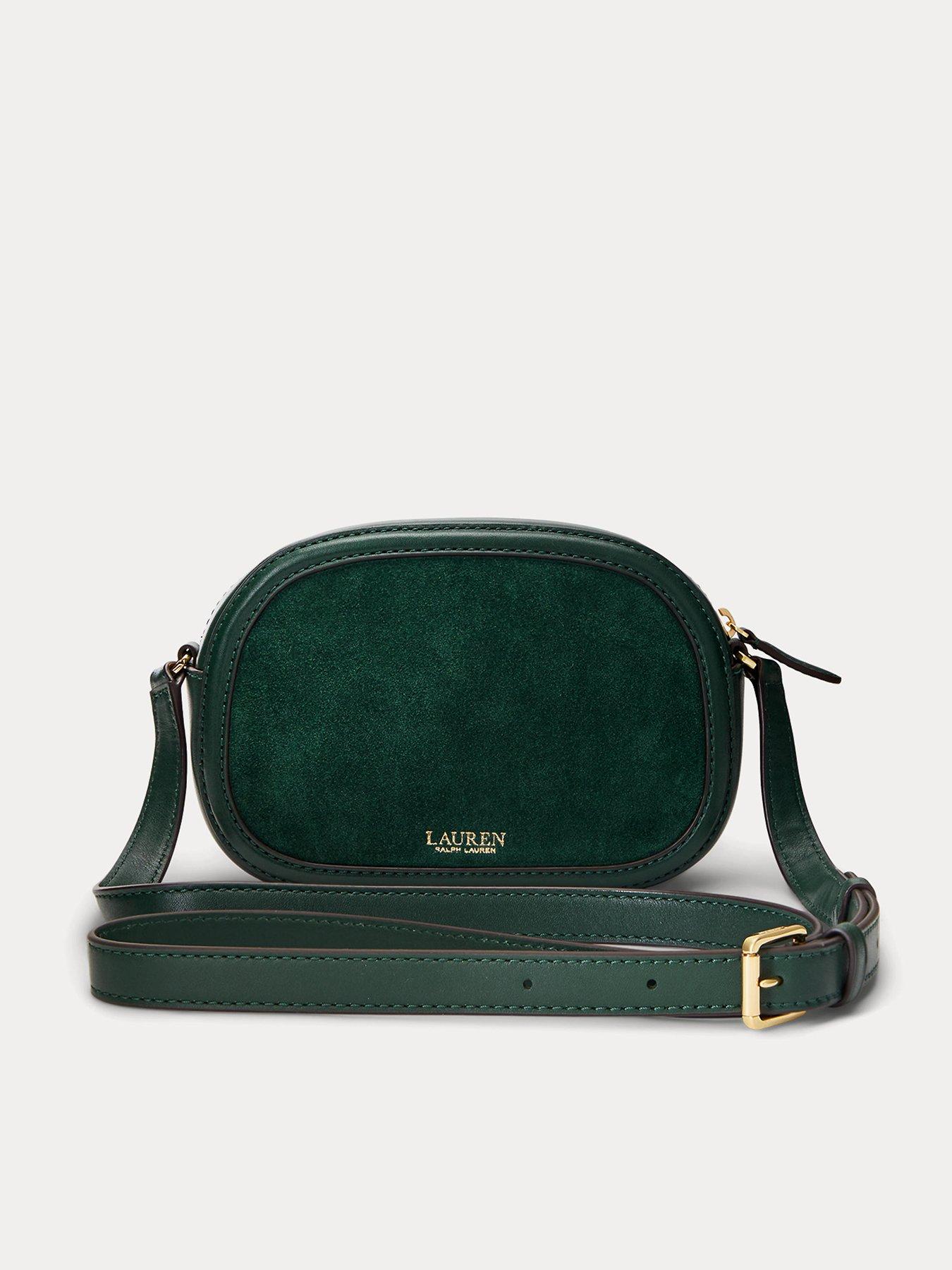 Lauren by Ralph Lauren Jordynn 20 Crossbody Medium Season Green littlewoods