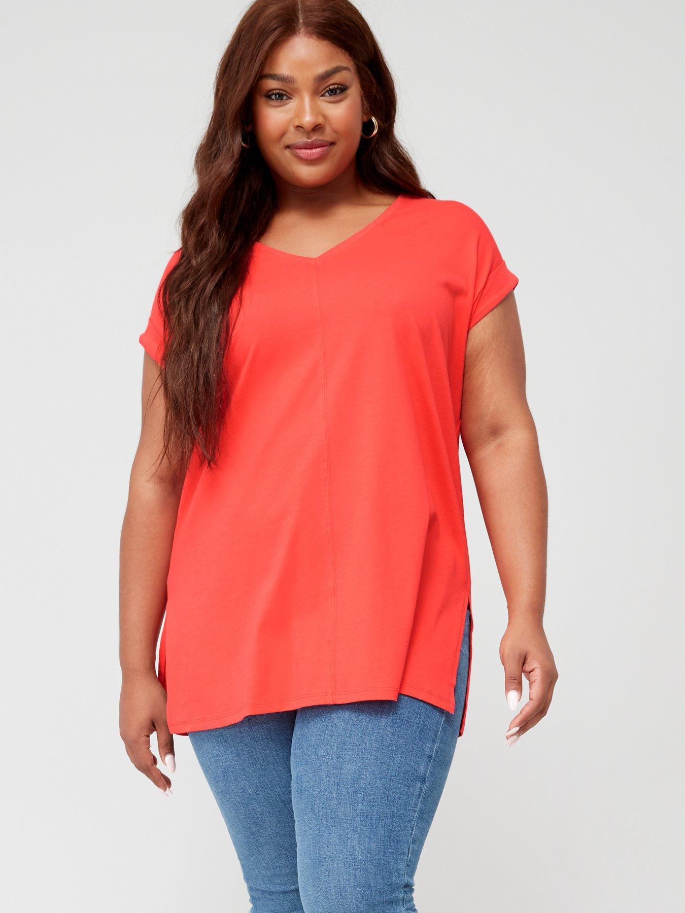 V neck sale batwing top