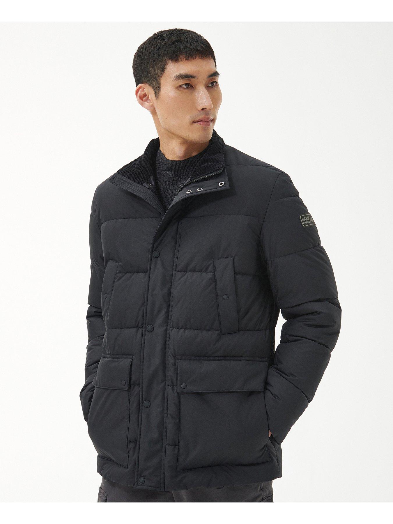 Barbour padded international on sale jacket