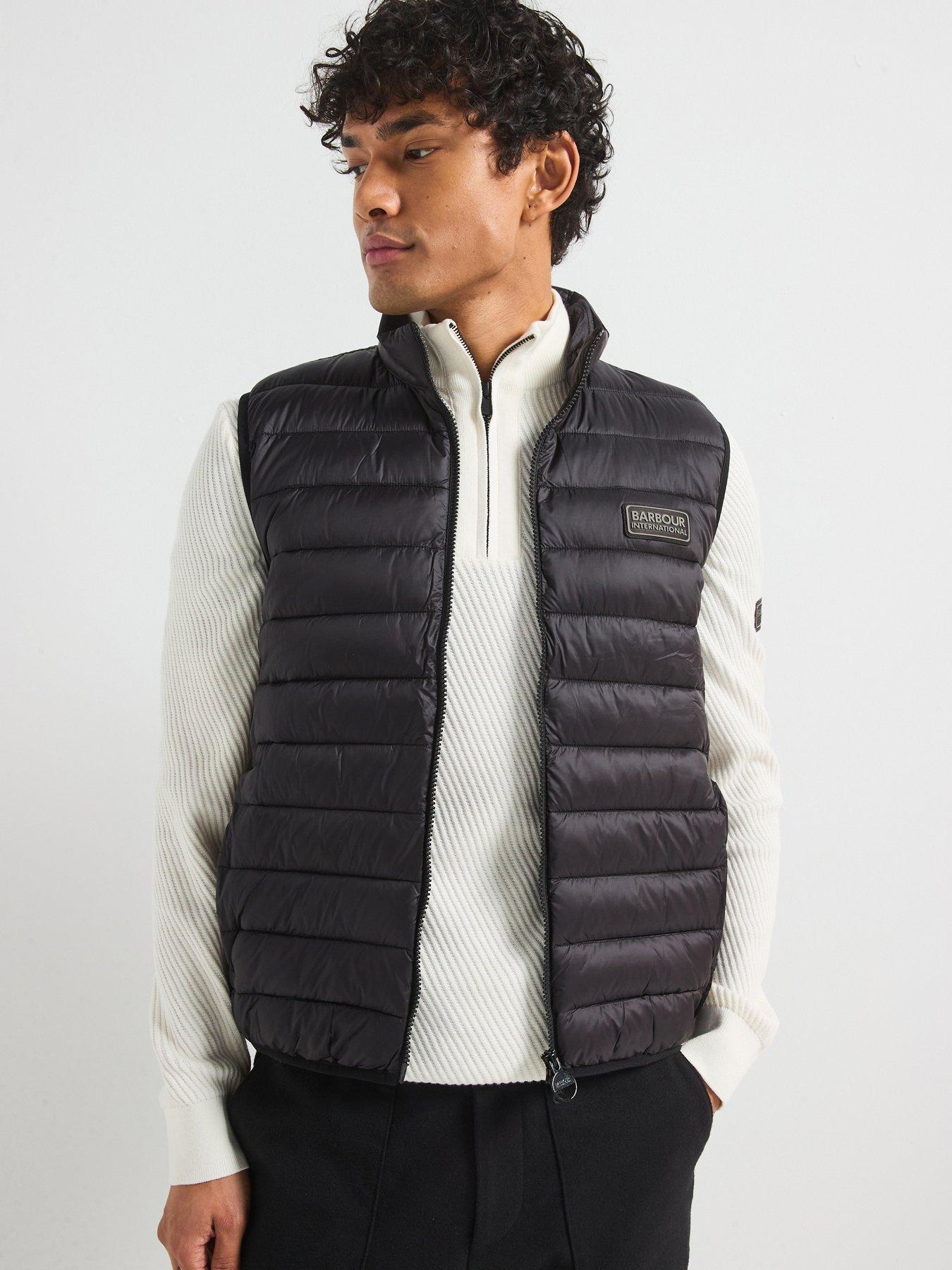 Barbour International Tourer Reed Padded Gilet Black Littlewoods