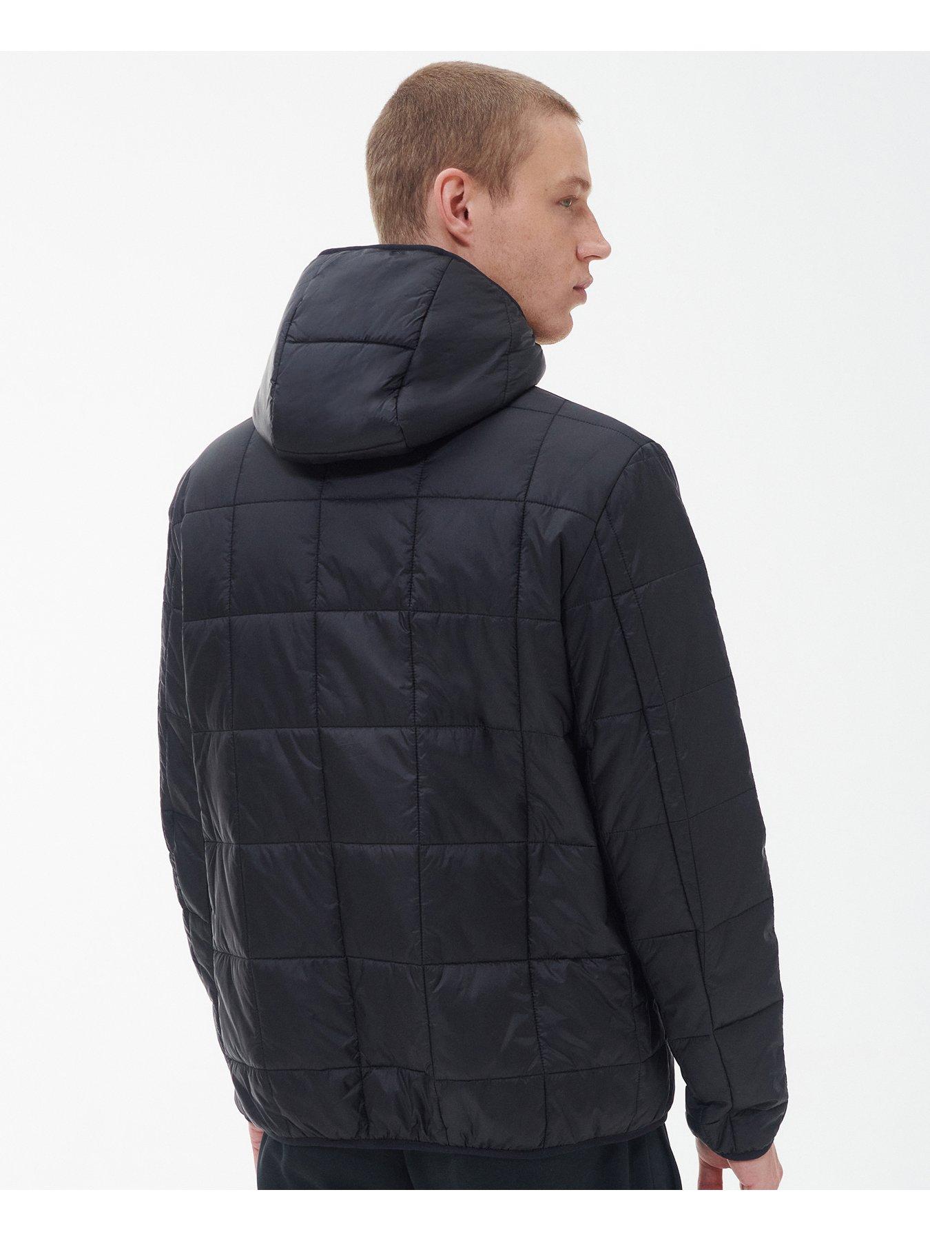 Barbour International Event Hooded Padded Jacket Black