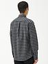  image of barbour-international-cable-checked-shirt-dark-grey