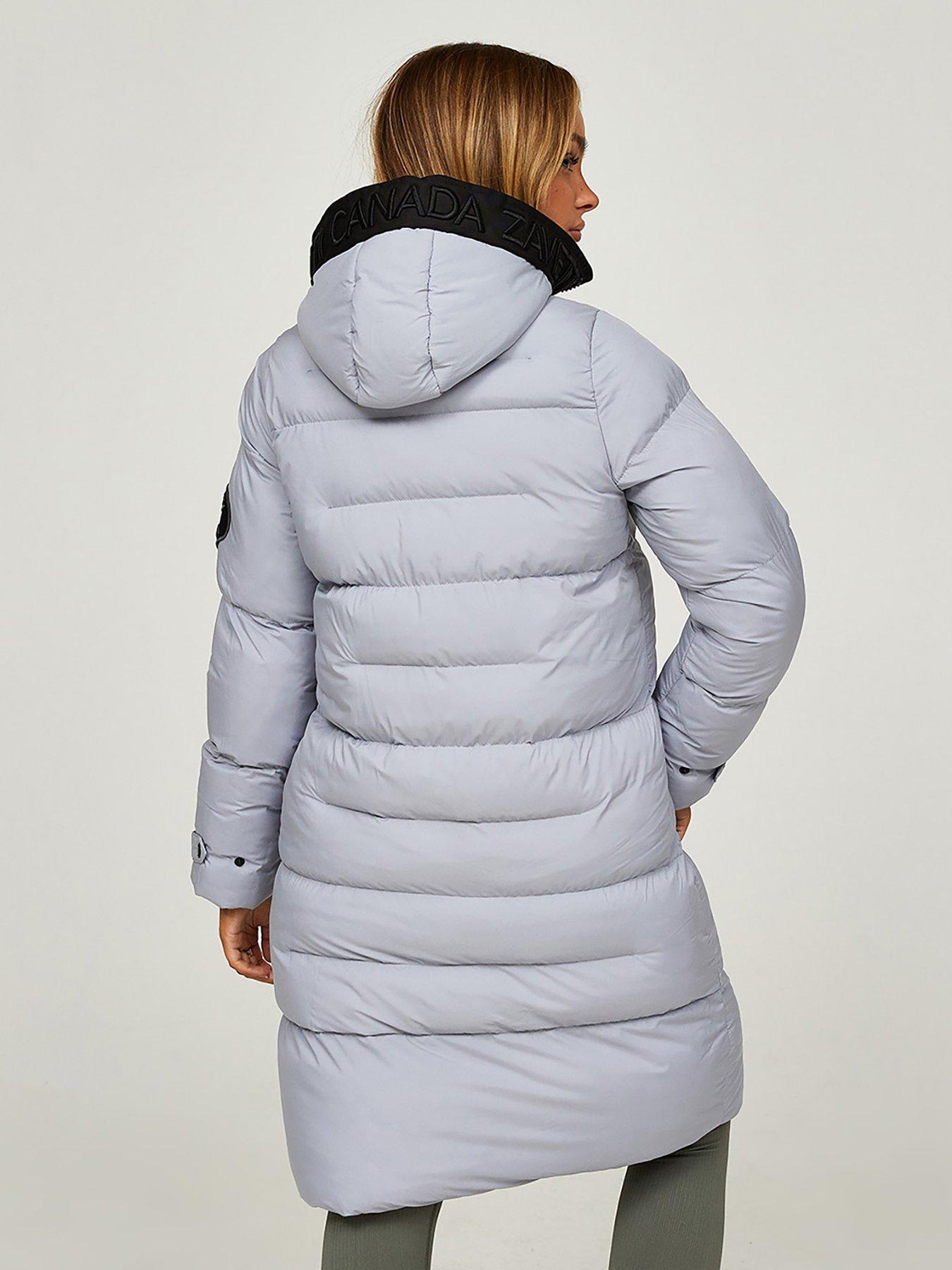 Long puffer jacket on sale sale